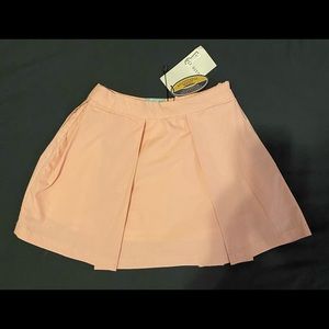 NWT $59 Juste Cle 104 4 4T Blush Pink Pleated Skirt Full Circle Girl Cotton